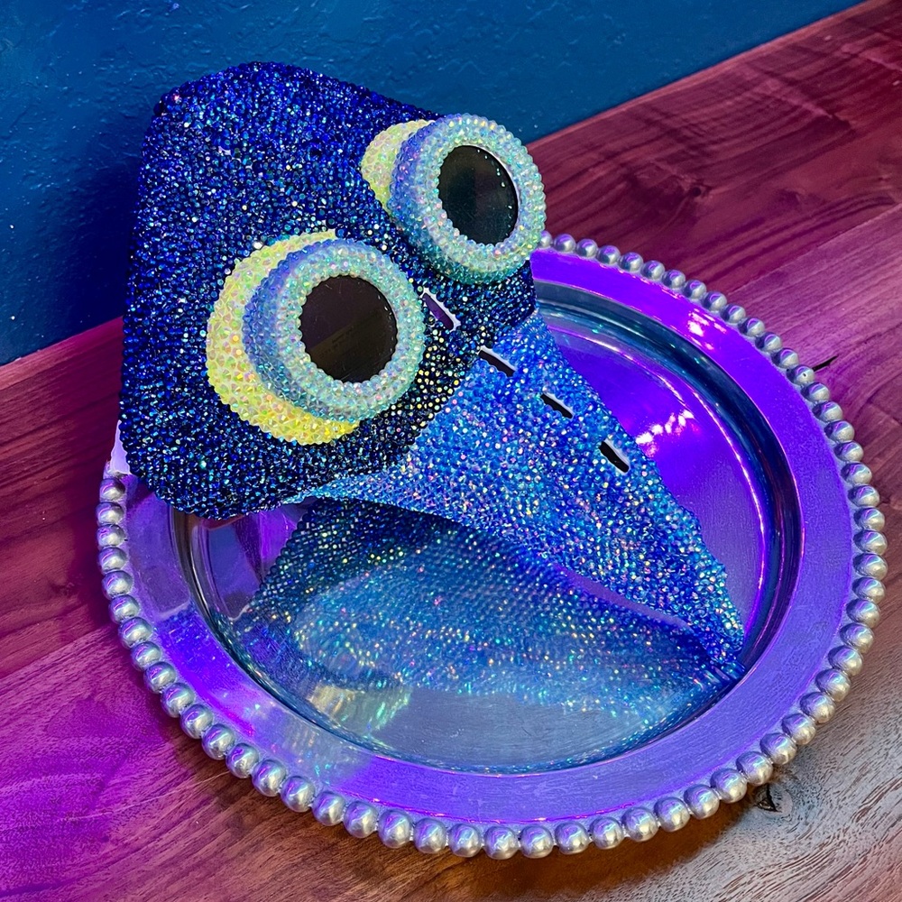 Rhinestones/Blinged Gonza Mask for Halloween